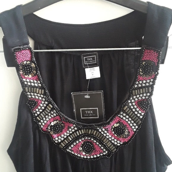 🍁NWT THX thank collection Black Top Style 3034MM - Picture 2 of 8